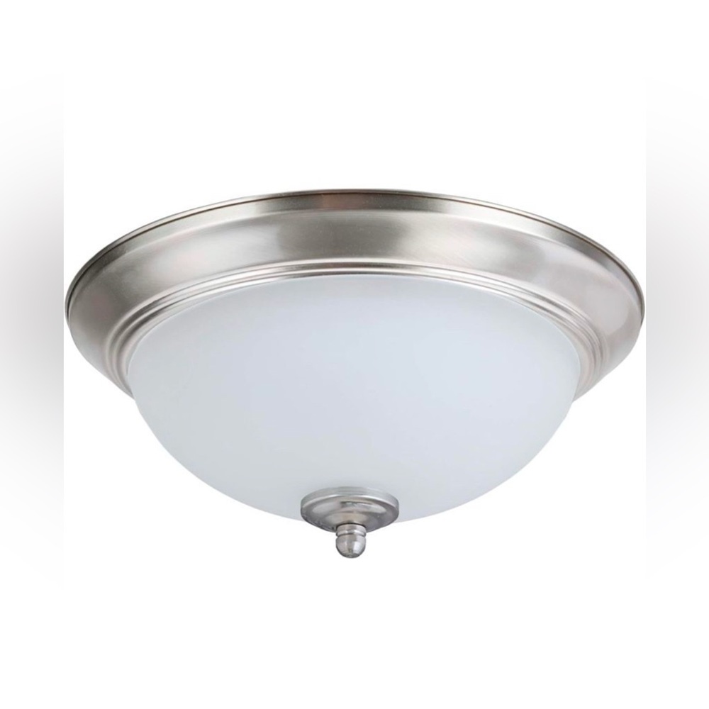 2-light Flush Mount Ceiling Light Fixture